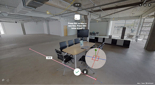 measurement feature in 3D scan